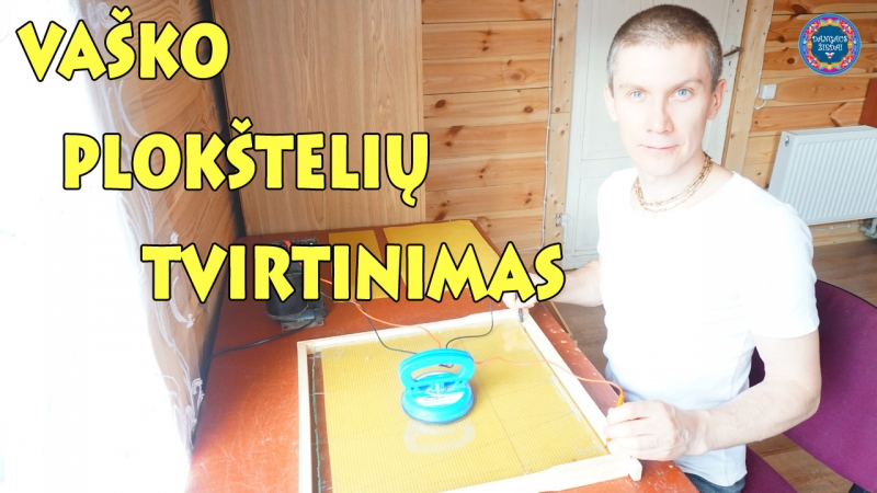vasko ploksteliu tvirtinimas remelio vaskinimas