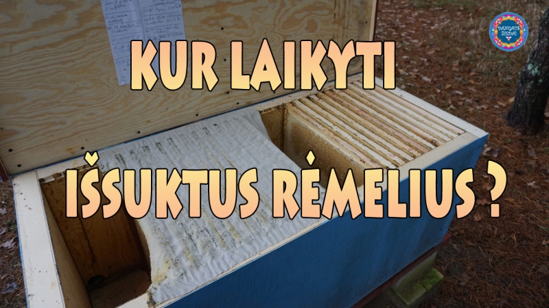 Kur laikyti išsuktus rėmelius